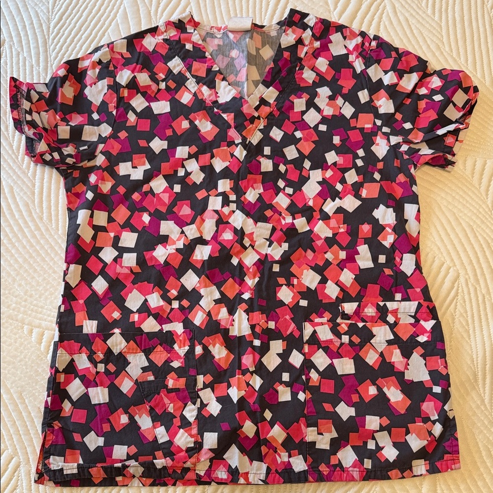 Women's Multicolor Patterned Top